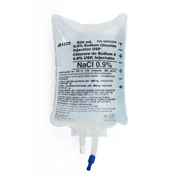 0.9% Sodium Chloride Solution For Intravenous Injection 500ml