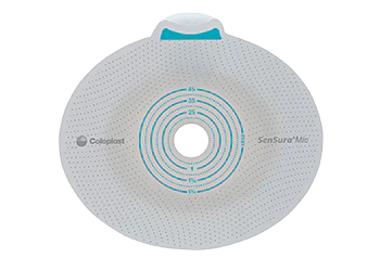 Sensura Mio Flex Skin Barrier, Non-Convex, Cut-To-Fit Stoma Opening 3/8" - 2" (10mm - 48mm), Flange 2" (50mm) - Box of 10