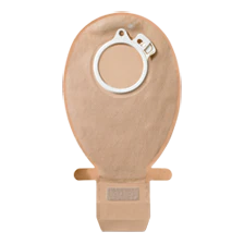 Sensura Click Drainable Pouch With Easiclose Wide-Outlet, Transparent 12" (30cm), Flange 2" (50mm) - Box of 10