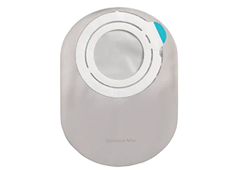 Sensura Mio Flex Closed, Opaque With Inspection Window 7" (18cm), Flange 2" (50mm) - Box of 30