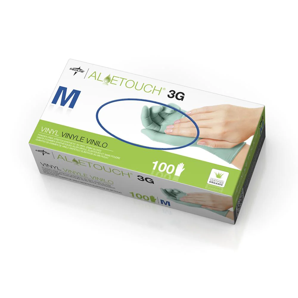 Aloetouch 3G Powder-Free Latex-Free Synthetic Exam Gloves - Image 3