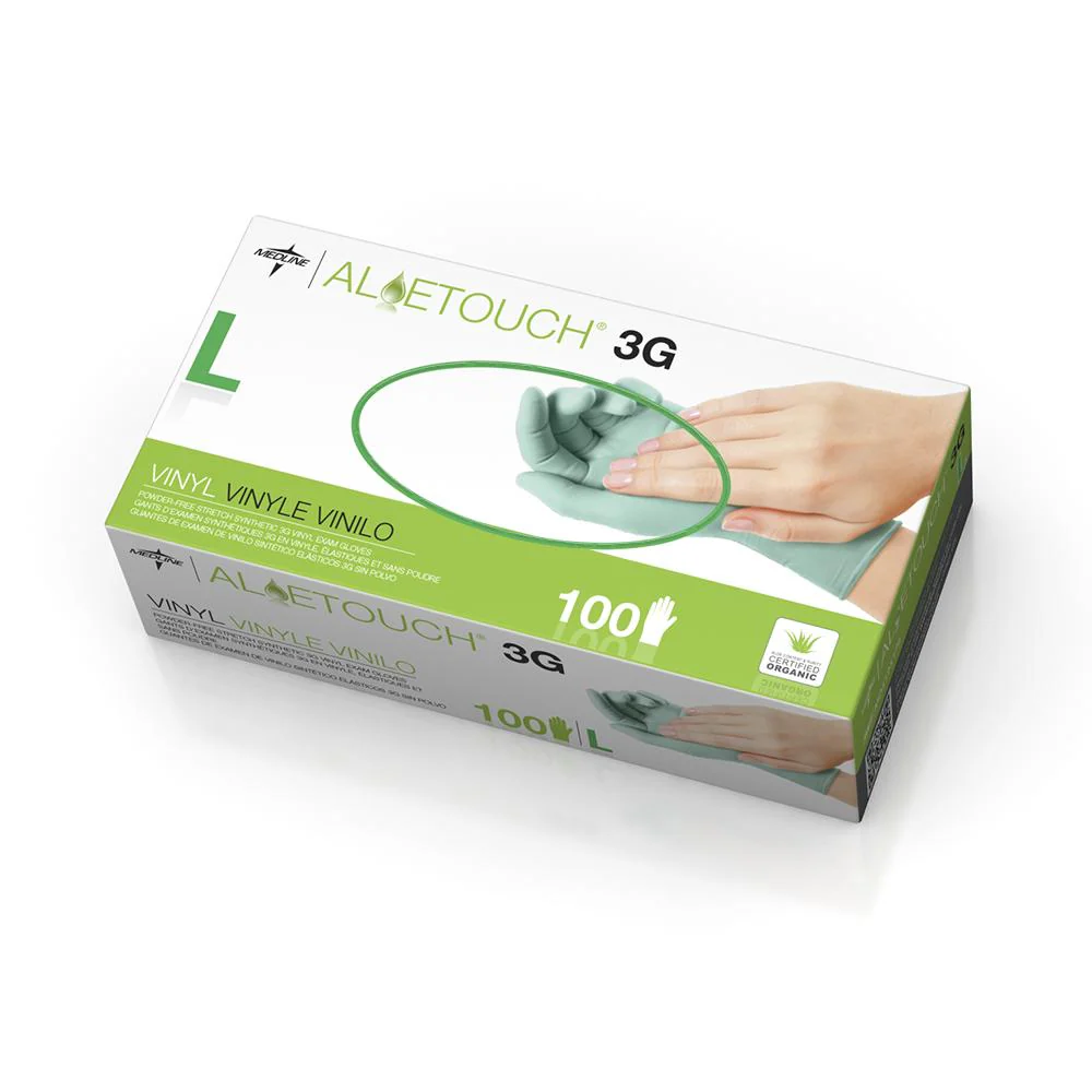 Aloetouch 3G Powder-Free Latex-Free Synthetic Exam Gloves - Image 4