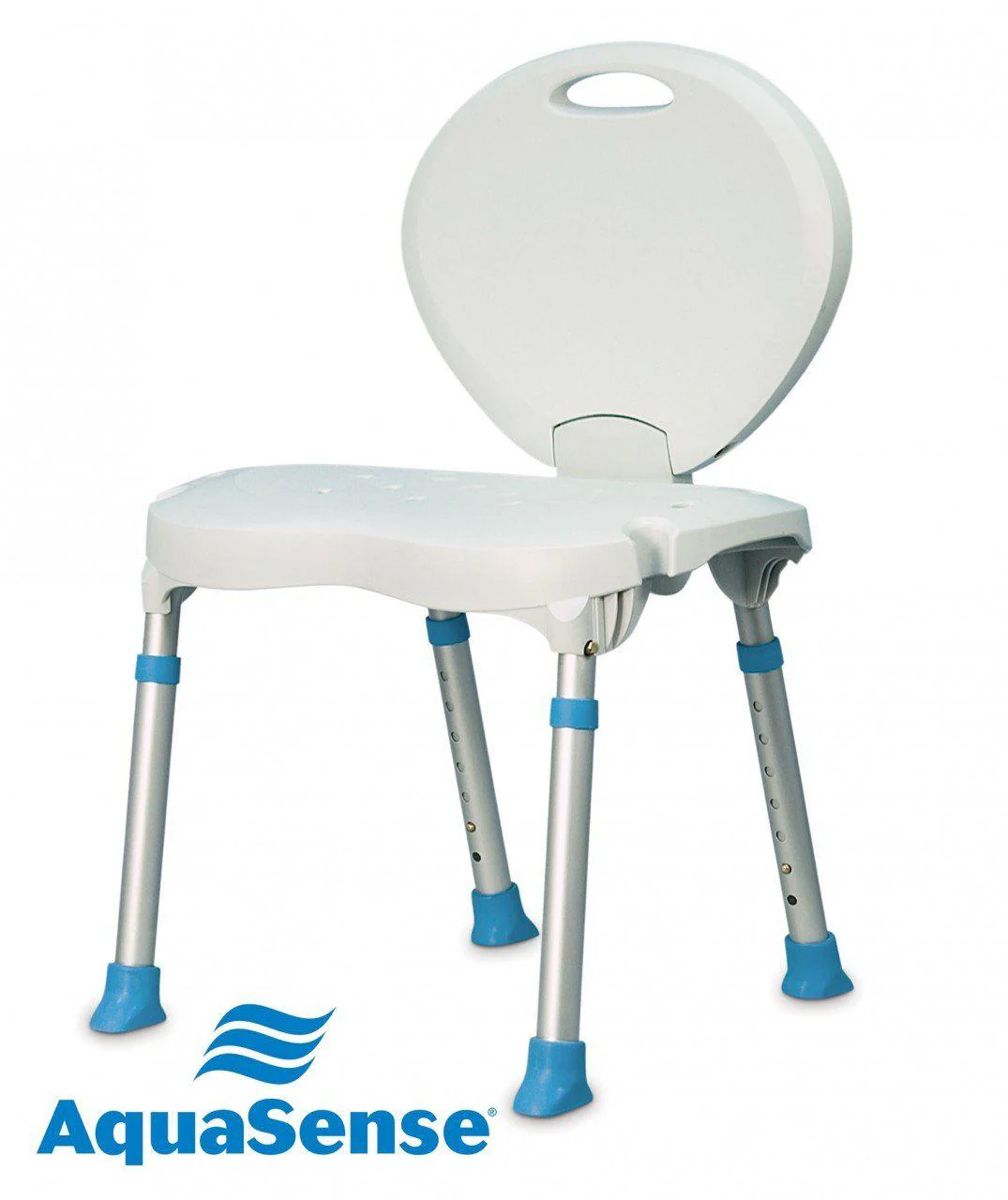 AquaSense Folding Bath Seat With Back