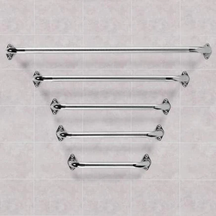 Aquasense Knurled Chrome Grab Bars - Image 2
