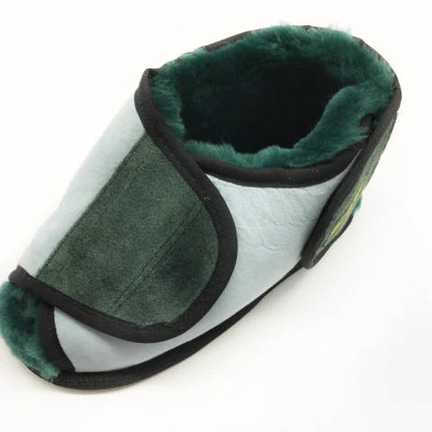 Pressure Care Slippers, Open Toe with rubber sole - Image 4