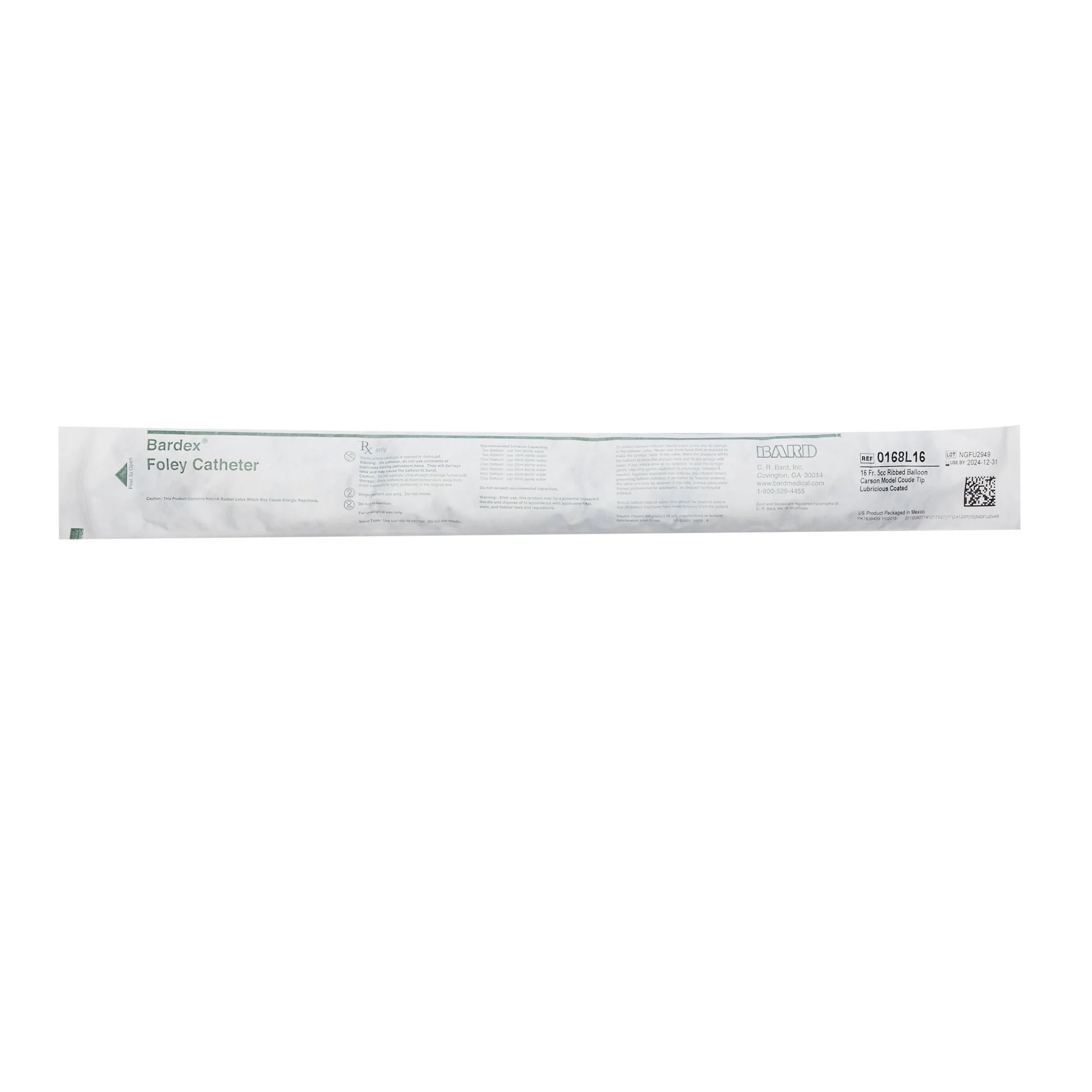 Lubricath Coude Foley Catheter - Image 2