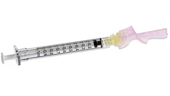 Eclipse Safety Hypodermic Syringe & Needle
