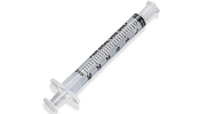 Oral Syringe Clear NS Tip Cap - Image 3
