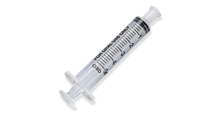 Oral Syringe Clear NS Tip Cap - Image 5