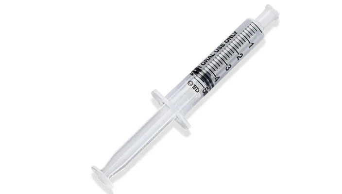 Oral Syringe Clear NS Tip Cap - Image 6