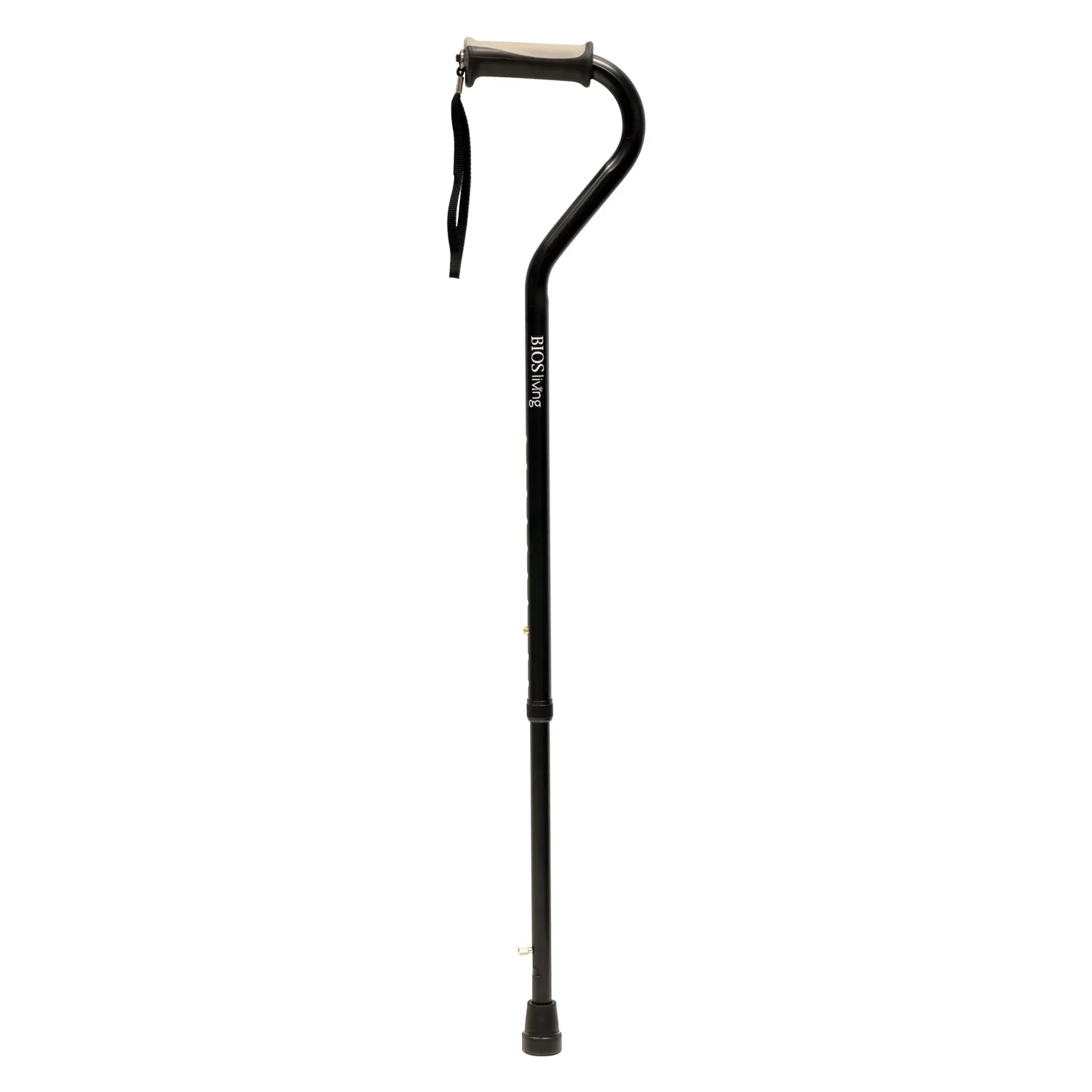 Offset Cane with Rectractable Ice Pick