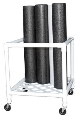 Foam Roller Storage Upright Mobile