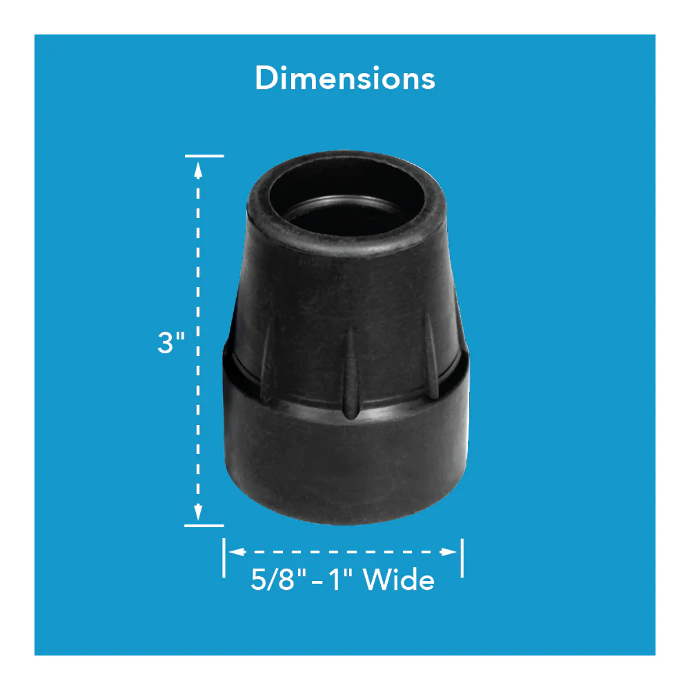 Wood Cane Black Tips - Image 3