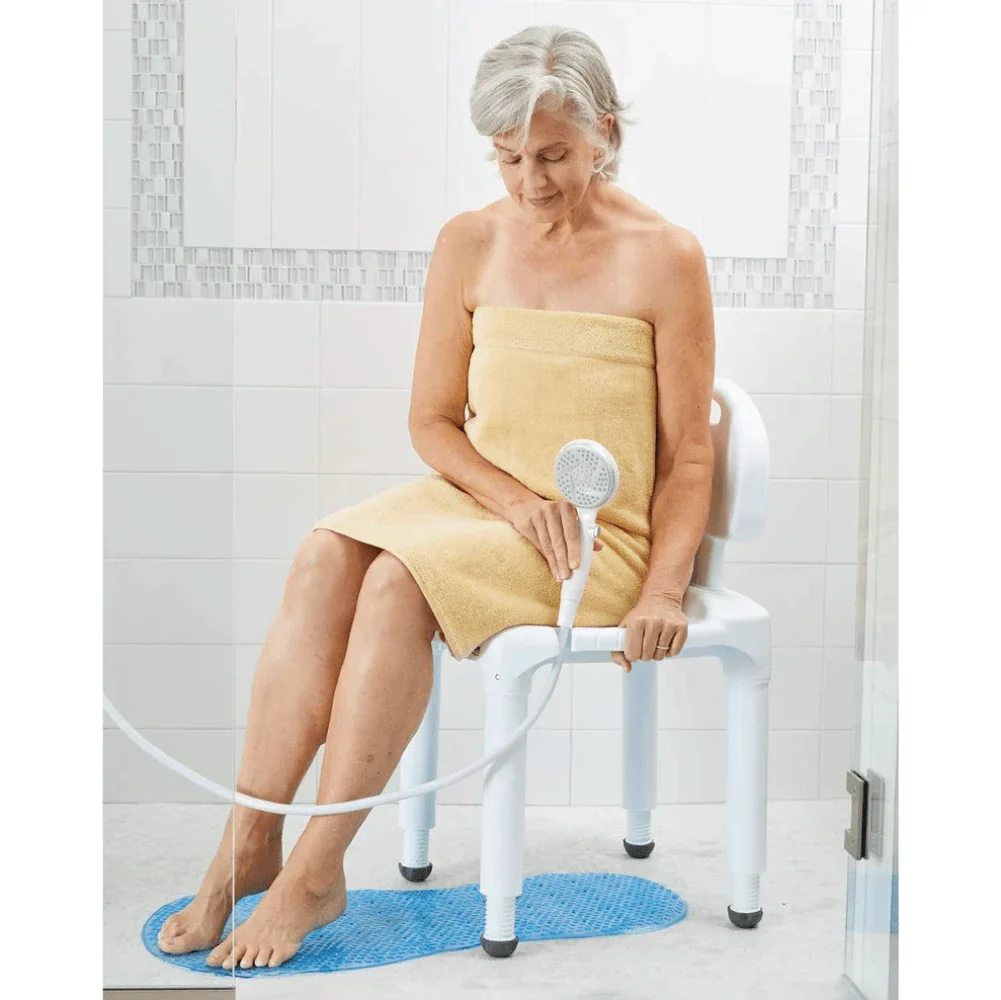 Universal Bath Bench with Back - Image 4