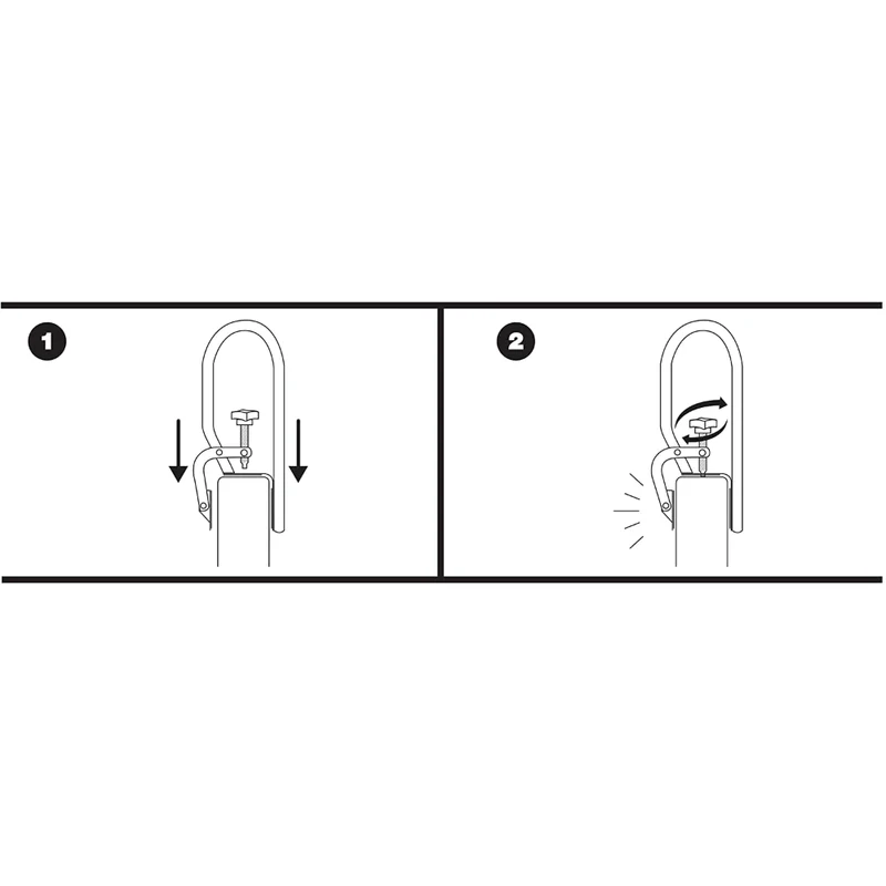 White Bathtub Rail - Image 3