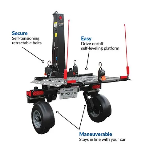 Chariot Exterior Vehicle Platform Lift - Image 2