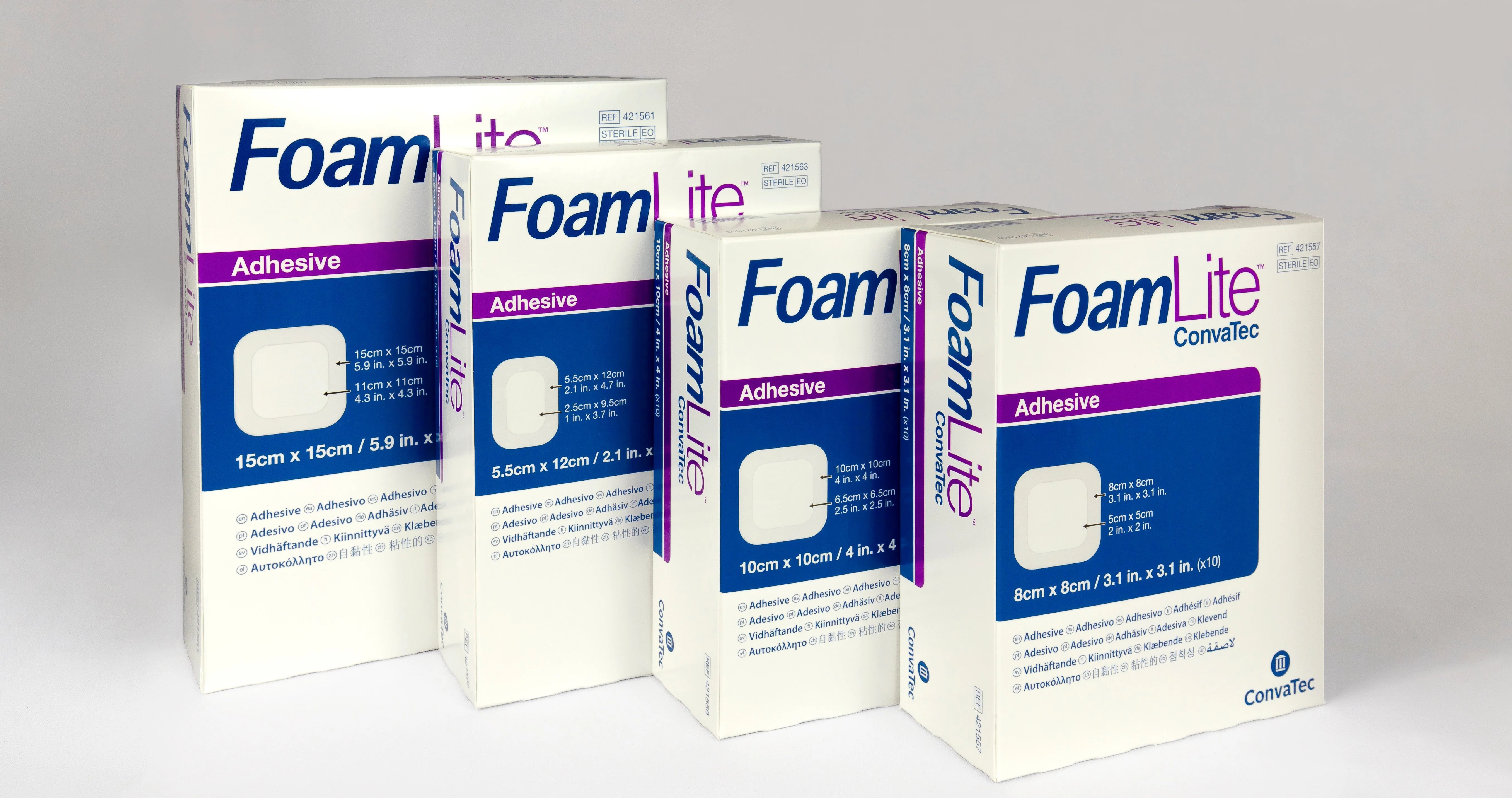 Foam Lite Adhesive Hydrofiber Dressing