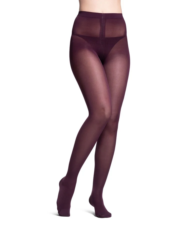 Womens Soft Opaque Pantyhose 20-30mmHg