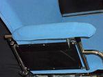 Wheelchair Armrest Cover Blue Sml