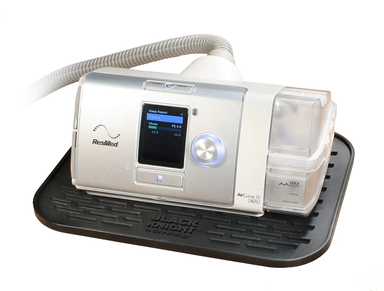 CPAP BLACK KNIGHT PLUS PROTECTOR MAT, BLACK - Image 2