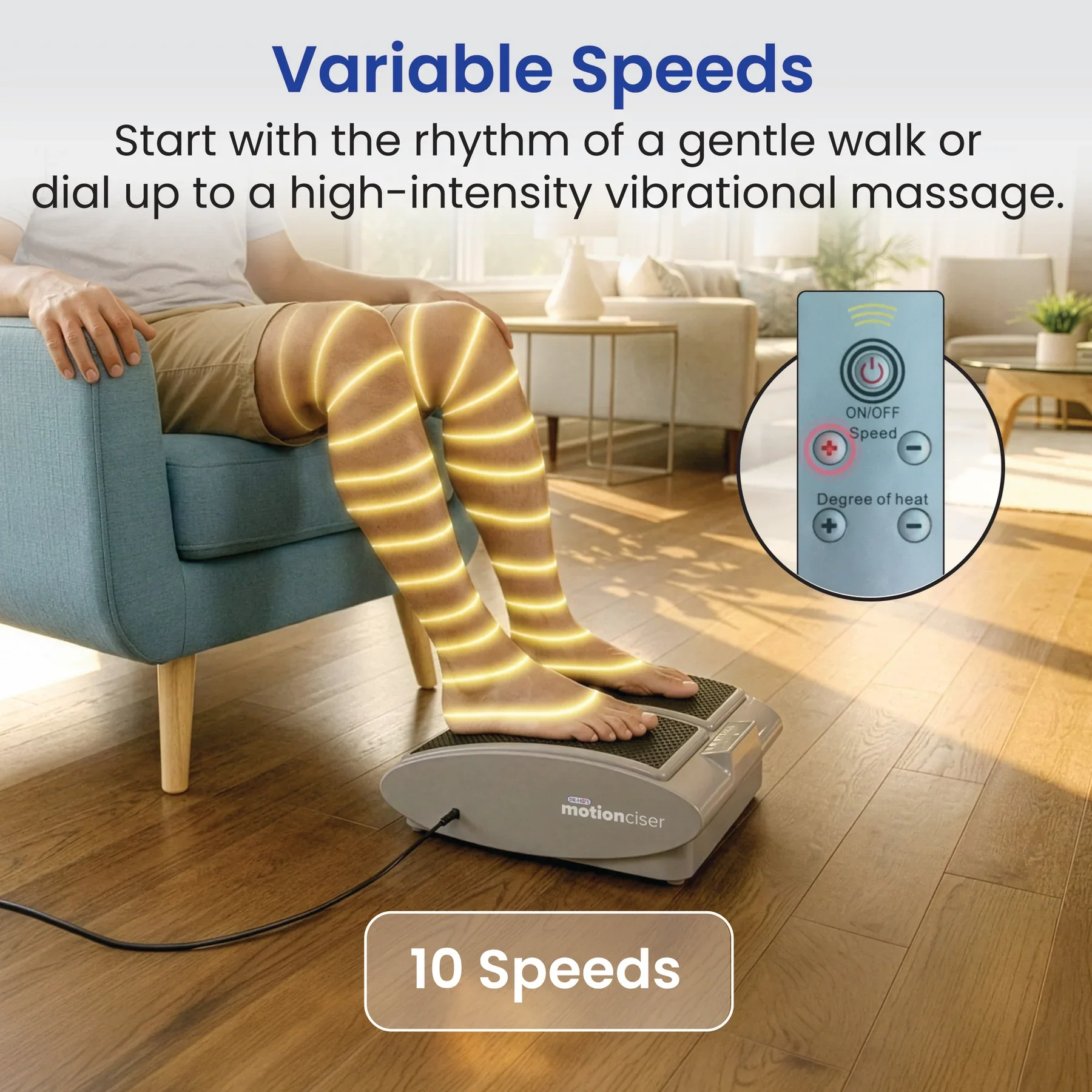 DR-HO'S MotionCiser Heated Foot and Leg Exerciser - Image 4