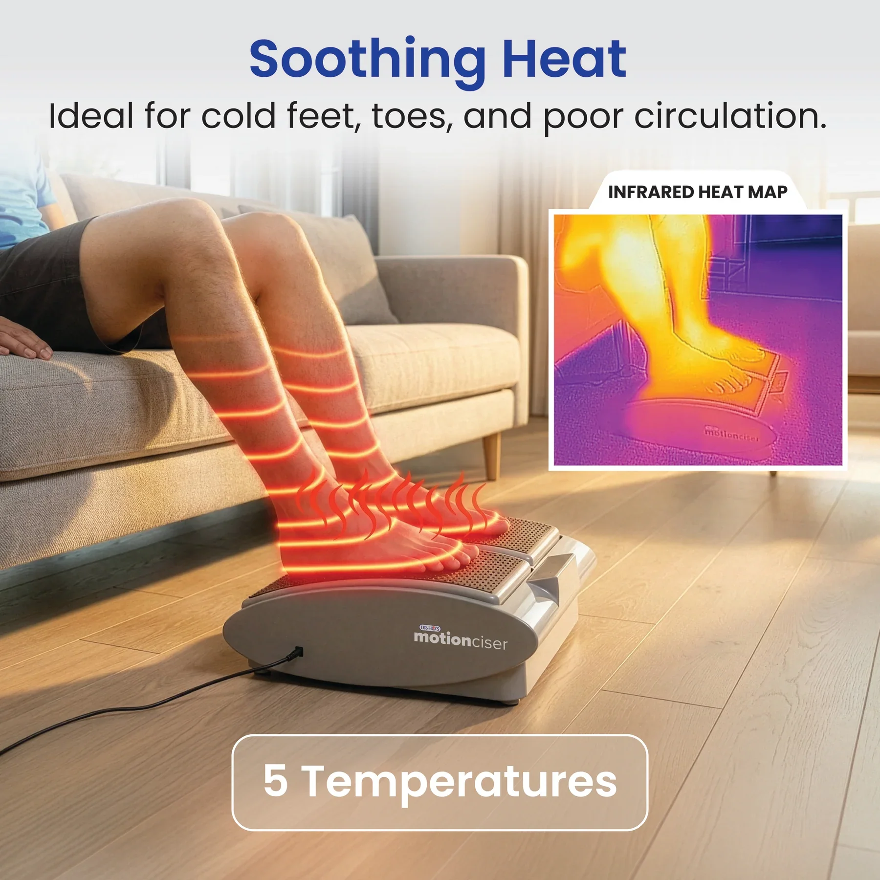 DR-HO'S MotionCiser Heated Foot and Leg Exerciser - Image 7