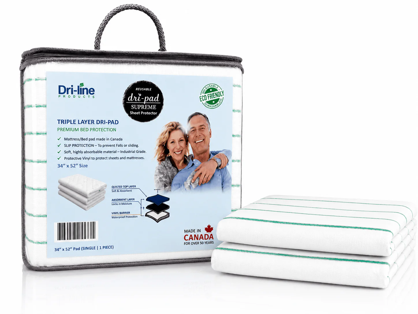 Dri-Pad Supreme Reusable Underpad Sheet Protector - Image 4