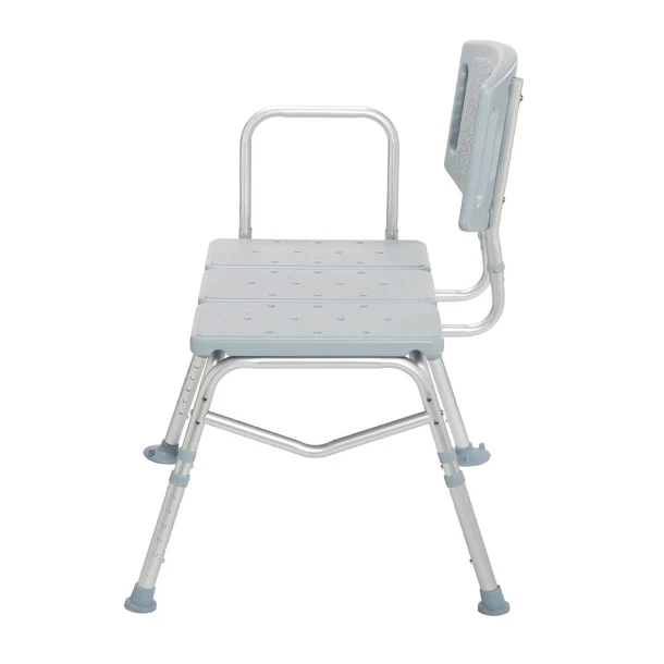 Bariatric Transfer Bench with Removable Back & Arm - Image 3