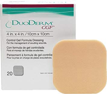 DuoDERM Control Gel Formula Hydrocolloid Dressing, Sterile