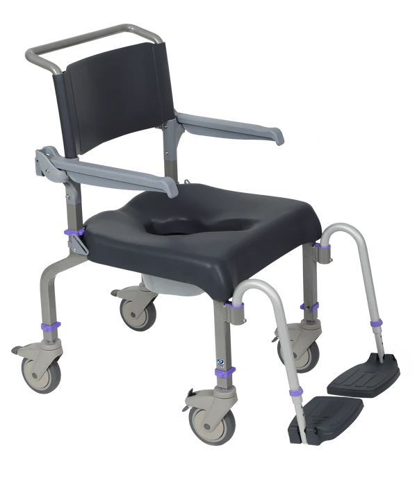 EZ-PZ Attendant Propelled Wheeled Shower Commode