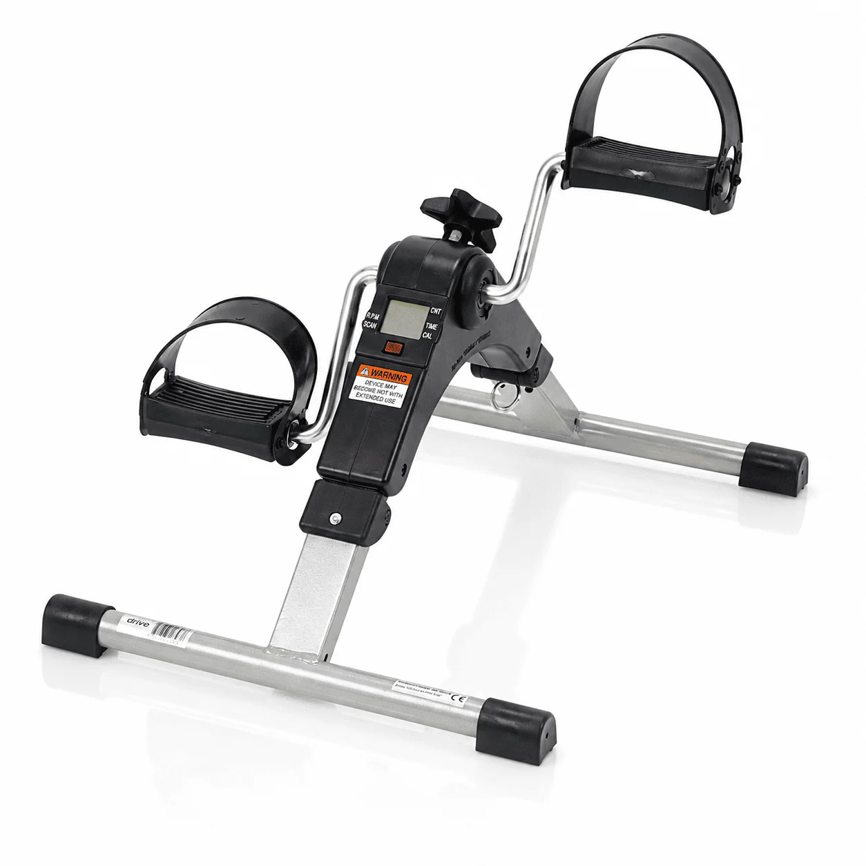 Folding Pedal Exerciser with Electronic Display