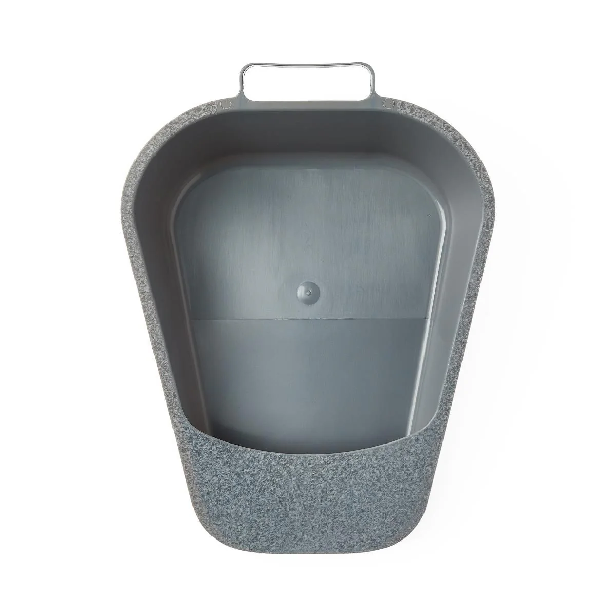 Grey Fracture Plastic Bedpan