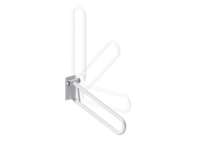 P.T. Rail Angled Powder Coat White 32" - Image 2
