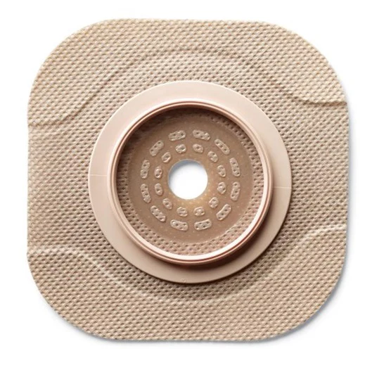 New Image Flat CeraPlus Skin Barrier, CTF Stoma up to 1-3/4" (44mm) Flange 2-1/4" (57mm) - Box of 5