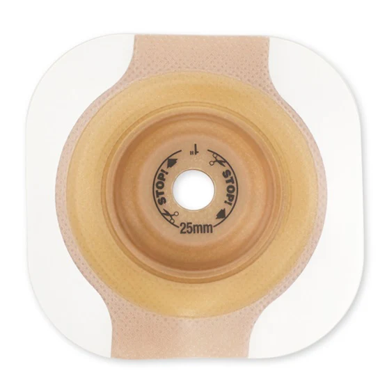 New Image Convex CeraPlus Skin Barrier, Pre-Cut Stoma Opening 7/8" (22mm) Flange 1-3/4" (44mm) - Box of 5 - Image 2