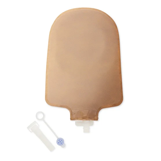 Premier One-Piece Urostomy Pouch Convex Flextend Barrier, Pre-Cut Stoma Opening 5/8" (16mm), Beige - Image 3