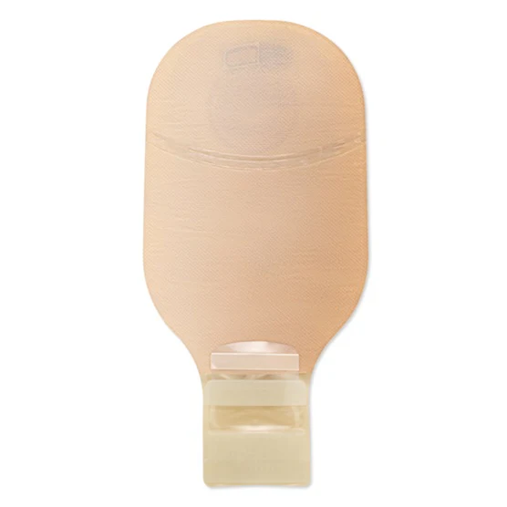 Premier Ceraplus Convex 1-Piece Drainable Pouch w/ Tape Border, Lock N Roll Closure, Beige, w/ Filter, Cut up to1 1/2" (38mm) - Image 2