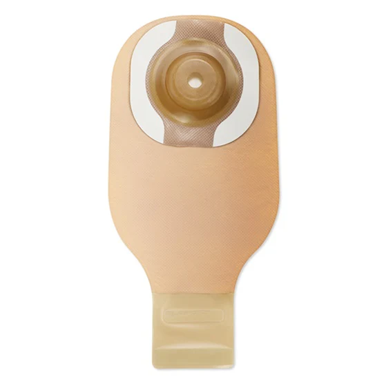 Premier Ceraplus Convex 1-Piece Drainable Pouch w/ Tape Border, Lock N Roll Closure, Ultra-Clear, Cut up to2" (51mm)