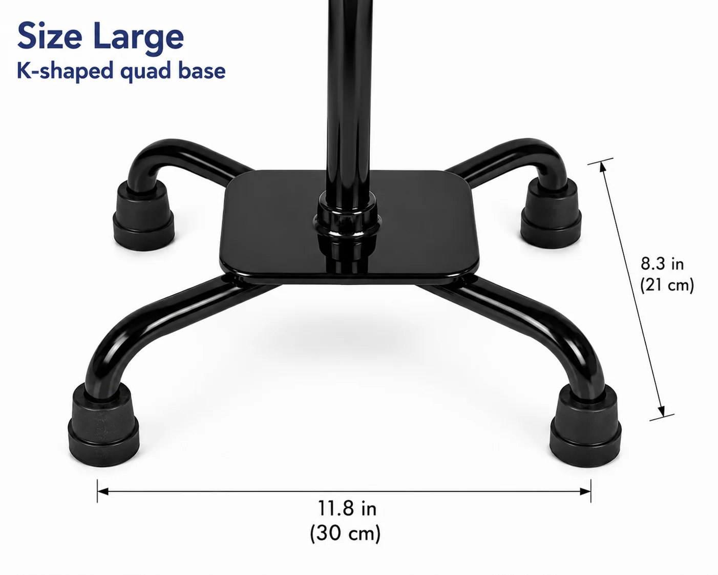 Hugo Ergonomic Quad Cane - Image 5