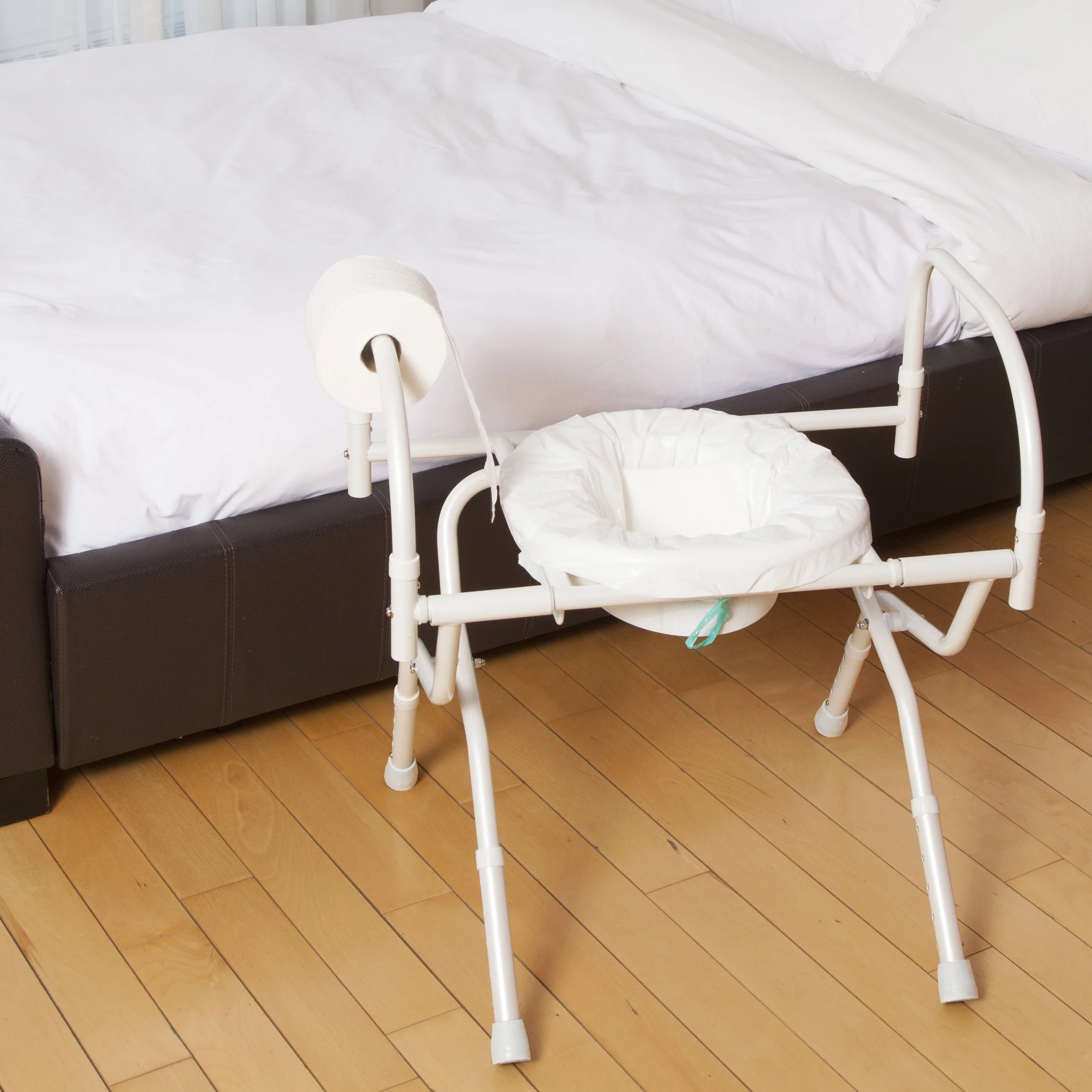 FACILI-T MULTI FUNCTIONAL FOLDING COMMODE, 1/EA - Image 3