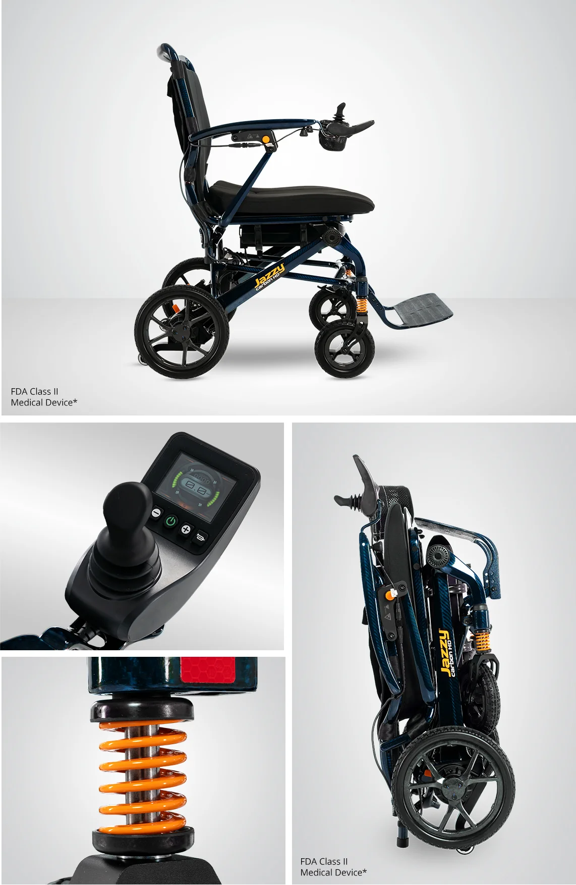 Jazzy Carbon HD Power Chair - Image 3
