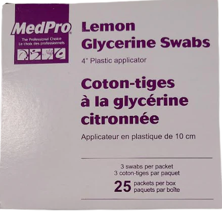 LEMON GLYCERINE SWABS (3 SWABS/PACK) - Image 2
