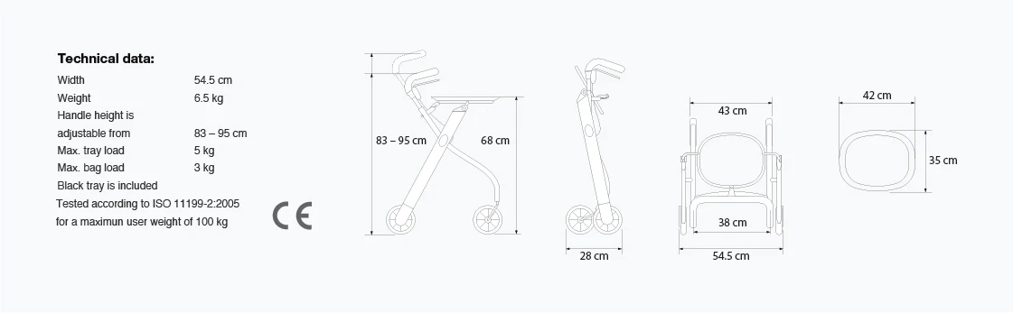 Let's Go Indoor Rollator - Image 11