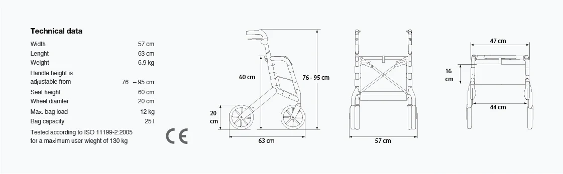 Let's Shop Rollator - Image 6