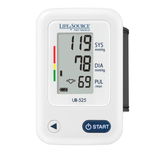 One Button Wrist Blood Pressure Monitor