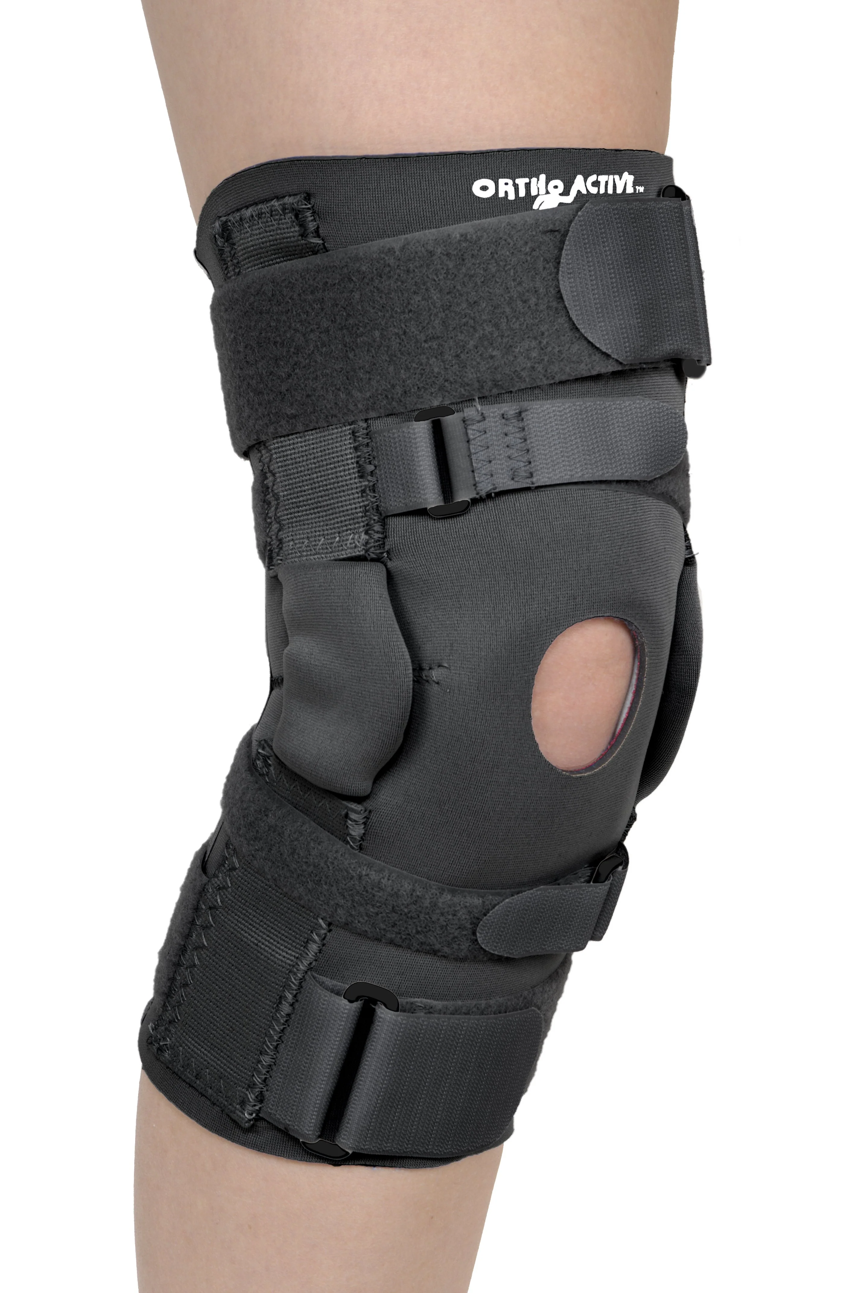 Multi-Stop Hinged Knee Brace