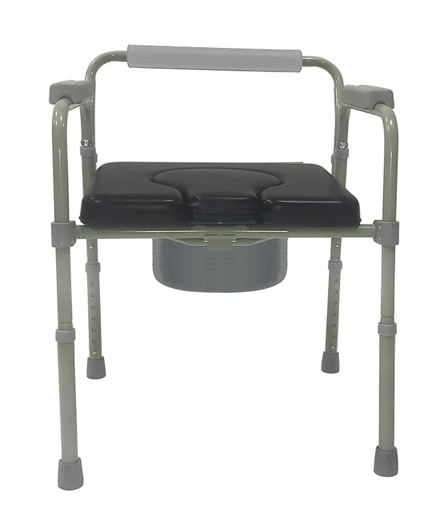 Padded Folding Commode - Image 2
