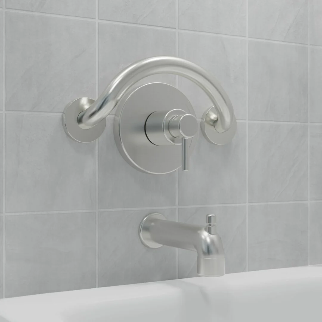 Plus Crescent Grab Bar - Image 3