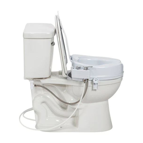 Preservetech Raised Toilet Seat with Bidet - Image 3