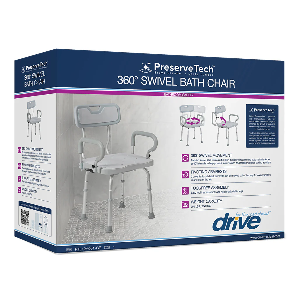 PreserveTech Swivel Bath Chair - Image 4